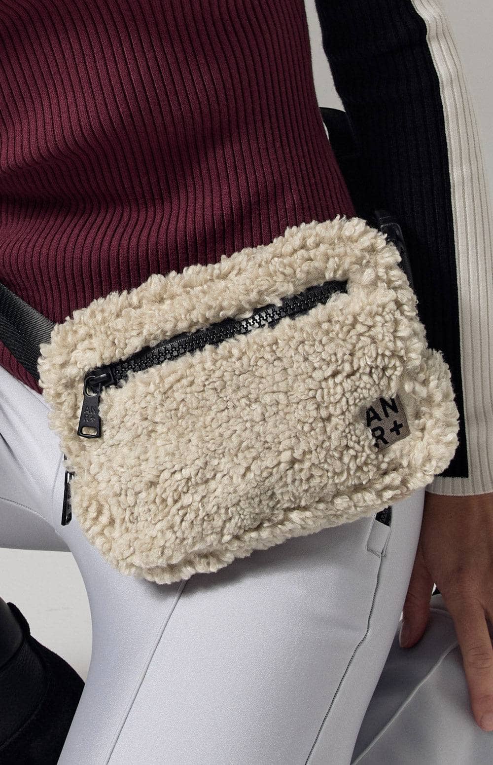 Fur waist bag online