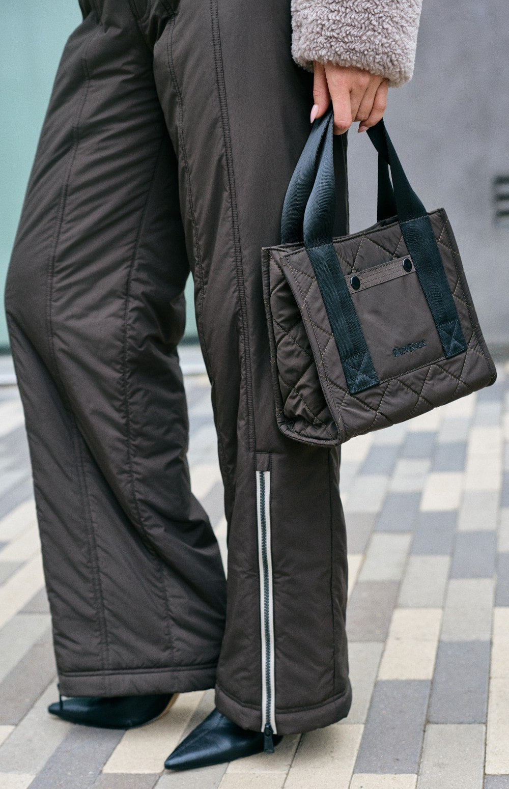 Mini Tote Bag, Coffee | Alp N Rock Alp N Rock Accessories Mini Tote Bag | Coffee