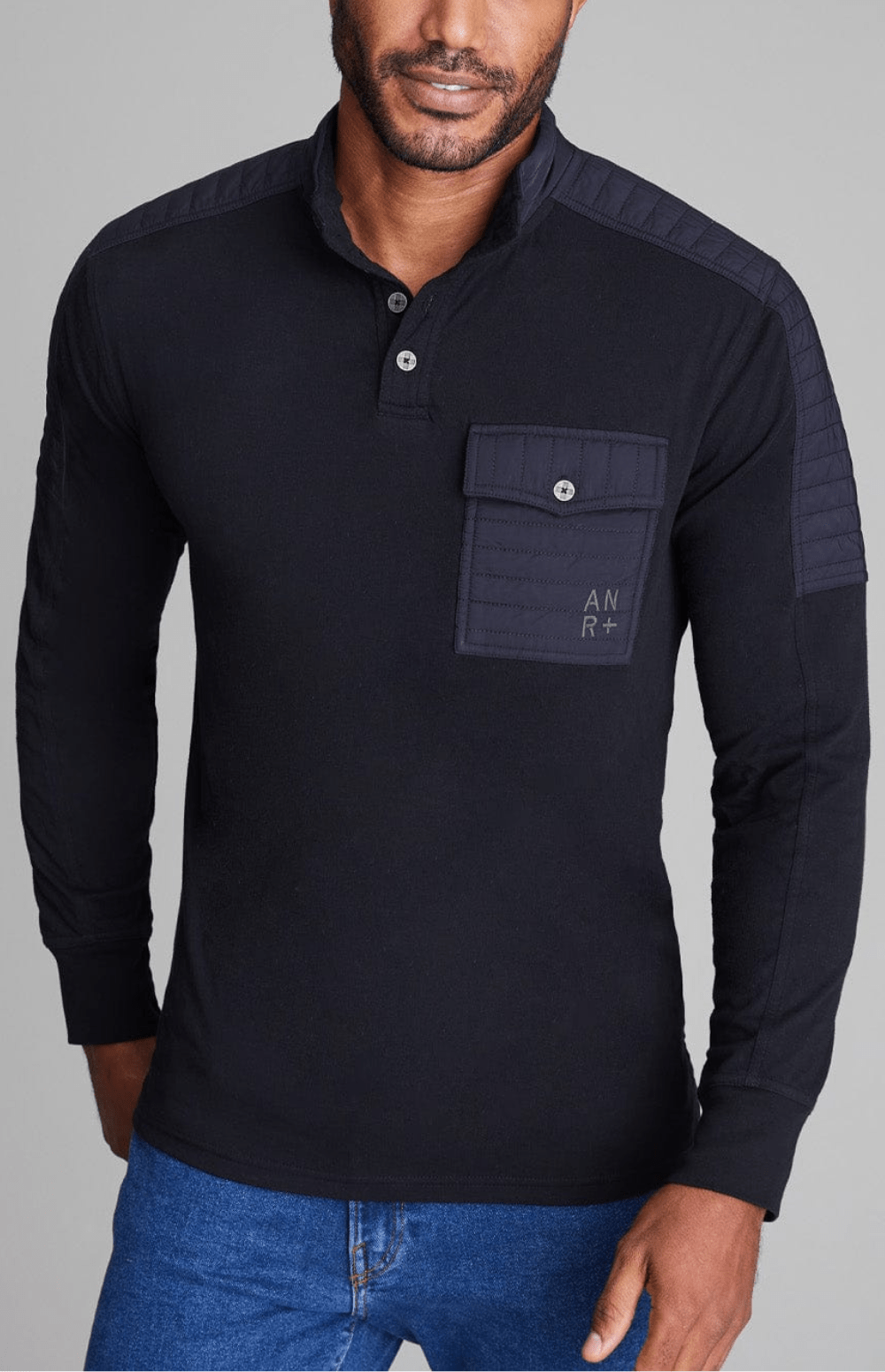 Mattias Men's Crew, Black | Alp N Rock | Men's Shirt Alp N Rock Mens Shirt Mattias Men's Crew | Black - Preloved