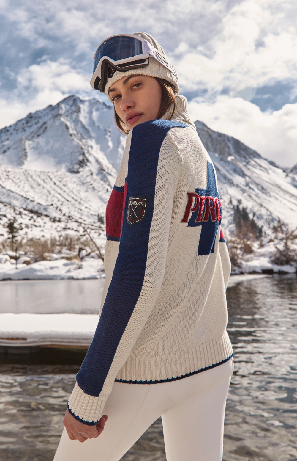 Peroni X Alp N Rock Unisex Stripe Pullover | Ivory Alp N Rock Mens Shirt Peroni X Alp N Rock Unisex Stripe Pullover | Ivory