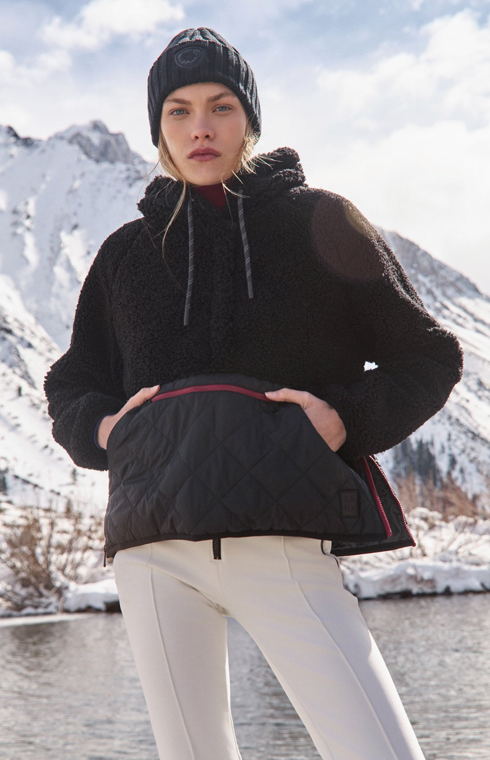 Alpine Pullover Jacket, Black | Alp N Rock | Women's Jacket Alp N Rock Womens Outerwear Alpine Pullover Jacket | Black