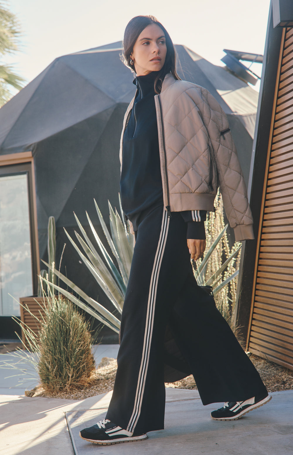 Metro ii Bomber Jacket, Fossil | Alp N Rock Alp N Rock Womens Outerwear Metro II Bomber Jacket | Fossil