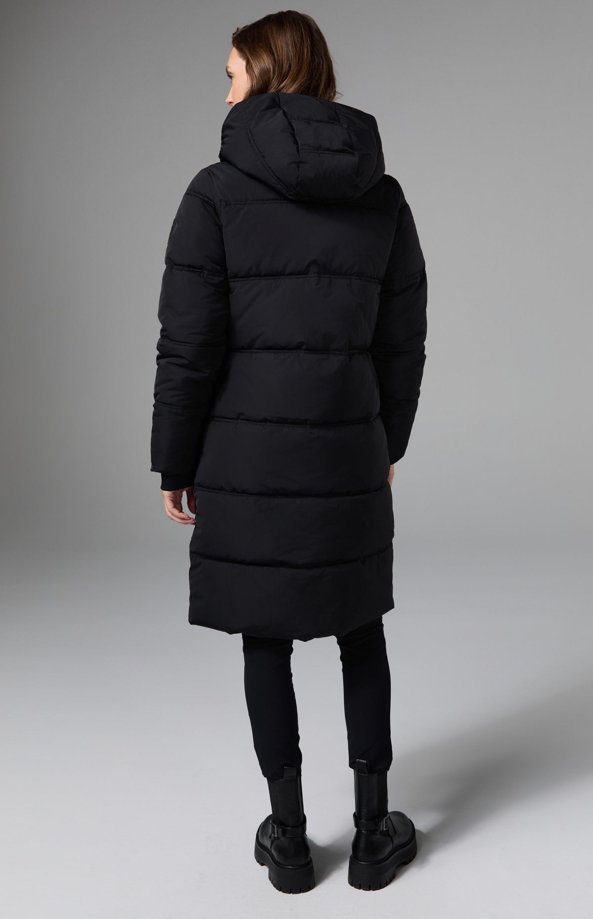 Salzburg Hooded Long Jacket, Black | Alp N Rock Alp N Rock Womens Outerwear Salzburg Hooded Long Jacket | Black