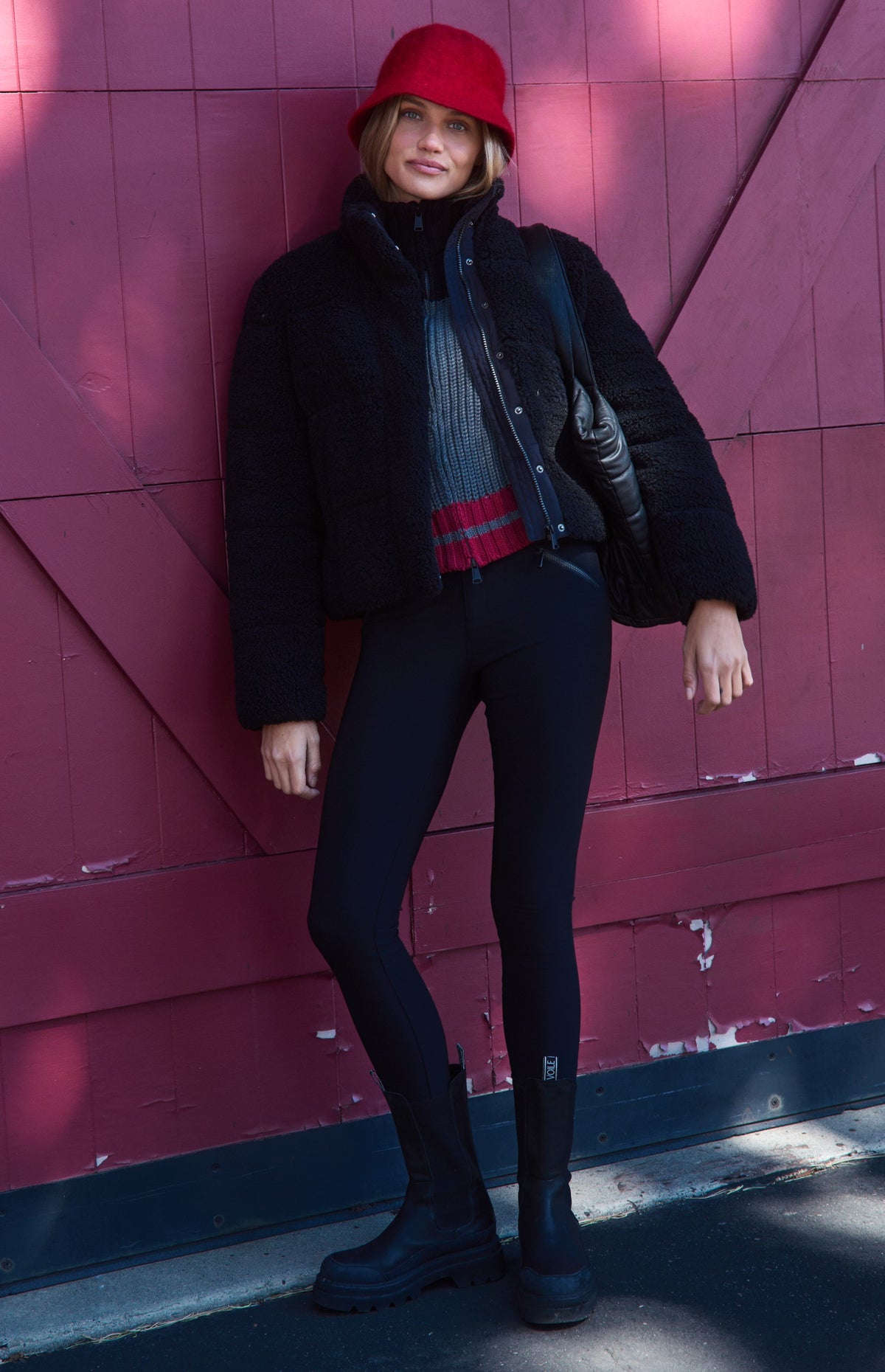 Serac Shearling Jacket, Black | Alp N Rock Alp N Rock Womens Outerwear Serac Shearling Jacket | Black