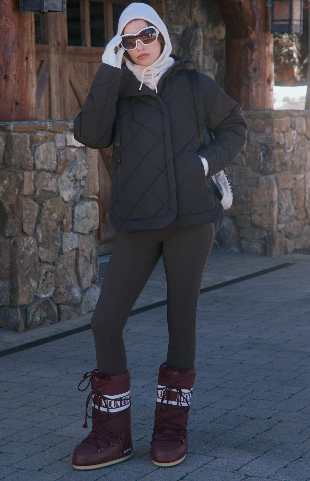 Skyline Hooded Jacket, Coffee | Alp N Rock Alp N Rock Womens Outerwear Skyline Hooded Jacket | Coffee