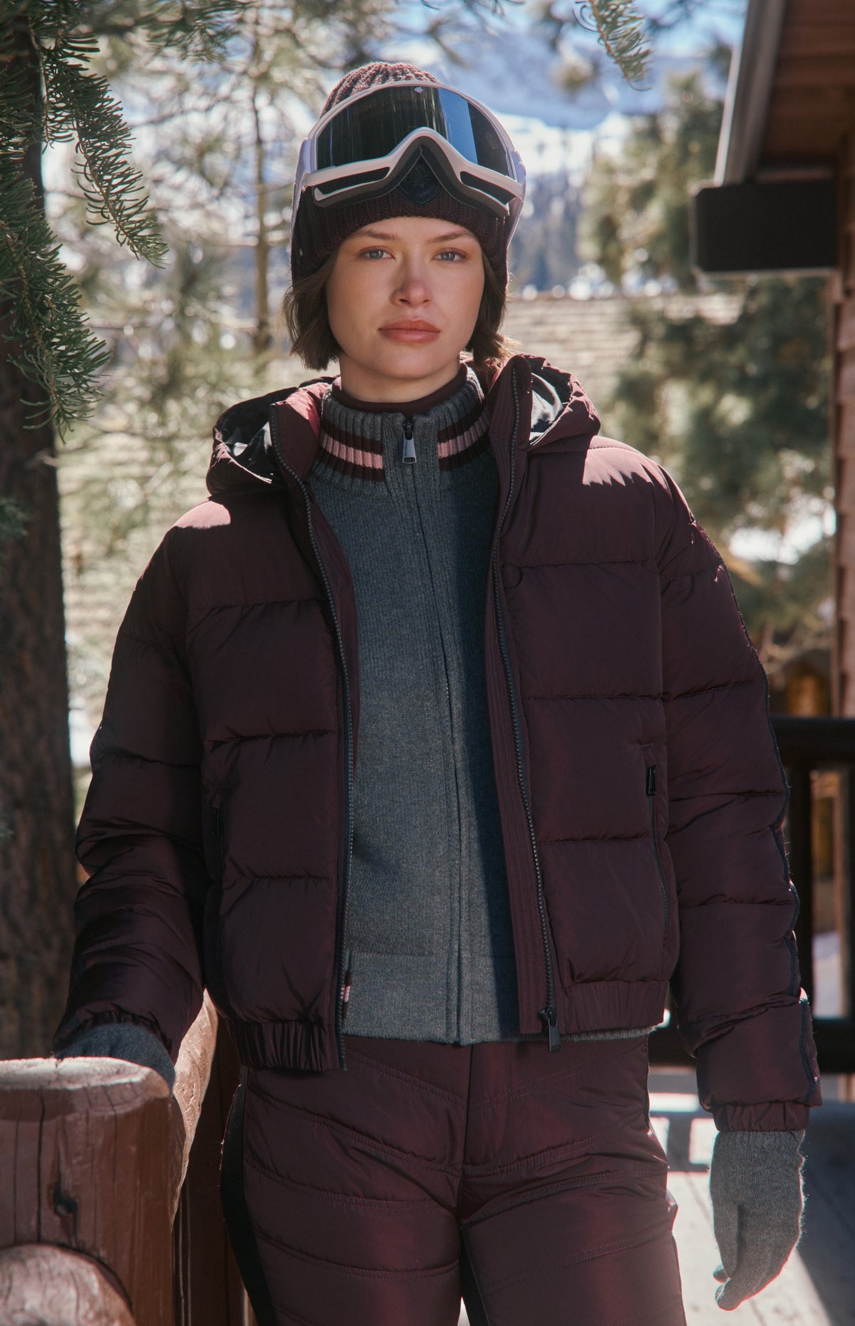 Whitney Puffer Jacket, Cabernet | Alp N Rock Alp N Rock Womens Outerwear Whitney Puffer Jacket | Cabernet