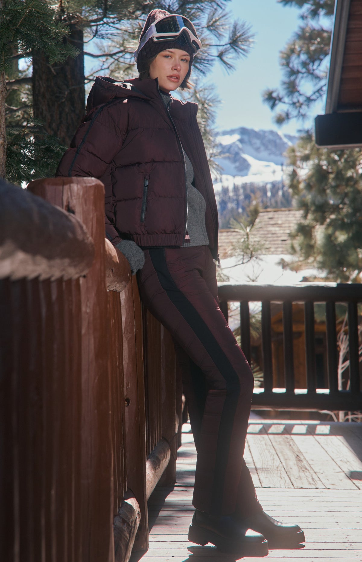 Whitney Puffer Jacket, Cabernet | Alp N Rock Alp N Rock Womens Outerwear Whitney Puffer Jacket | Cabernet