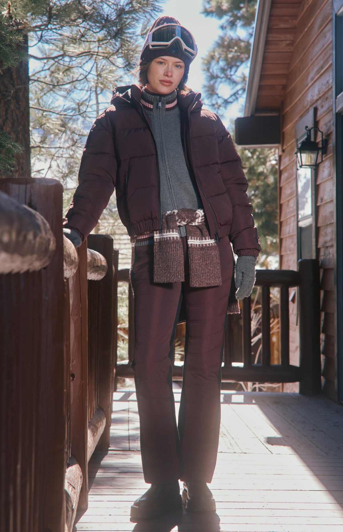 Whitney Puffer Jacket, Cabernet | Alp N Rock Alp N Rock Womens Outerwear Whitney Puffer Jacket | Cabernet