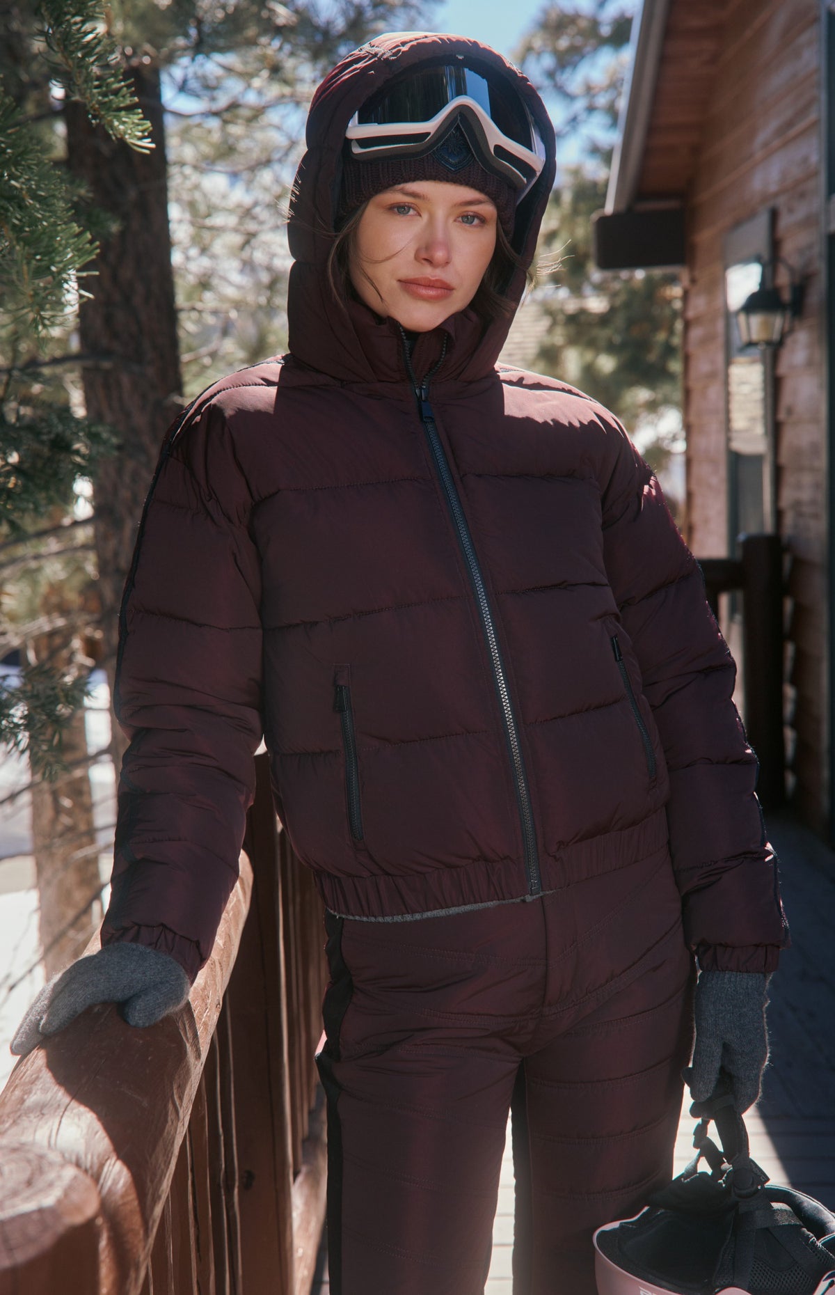 Whitney Puffer Jacket, Cabernet | Alp N Rock Alp N Rock Womens Outerwear Whitney Puffer Jacket | Cabernet