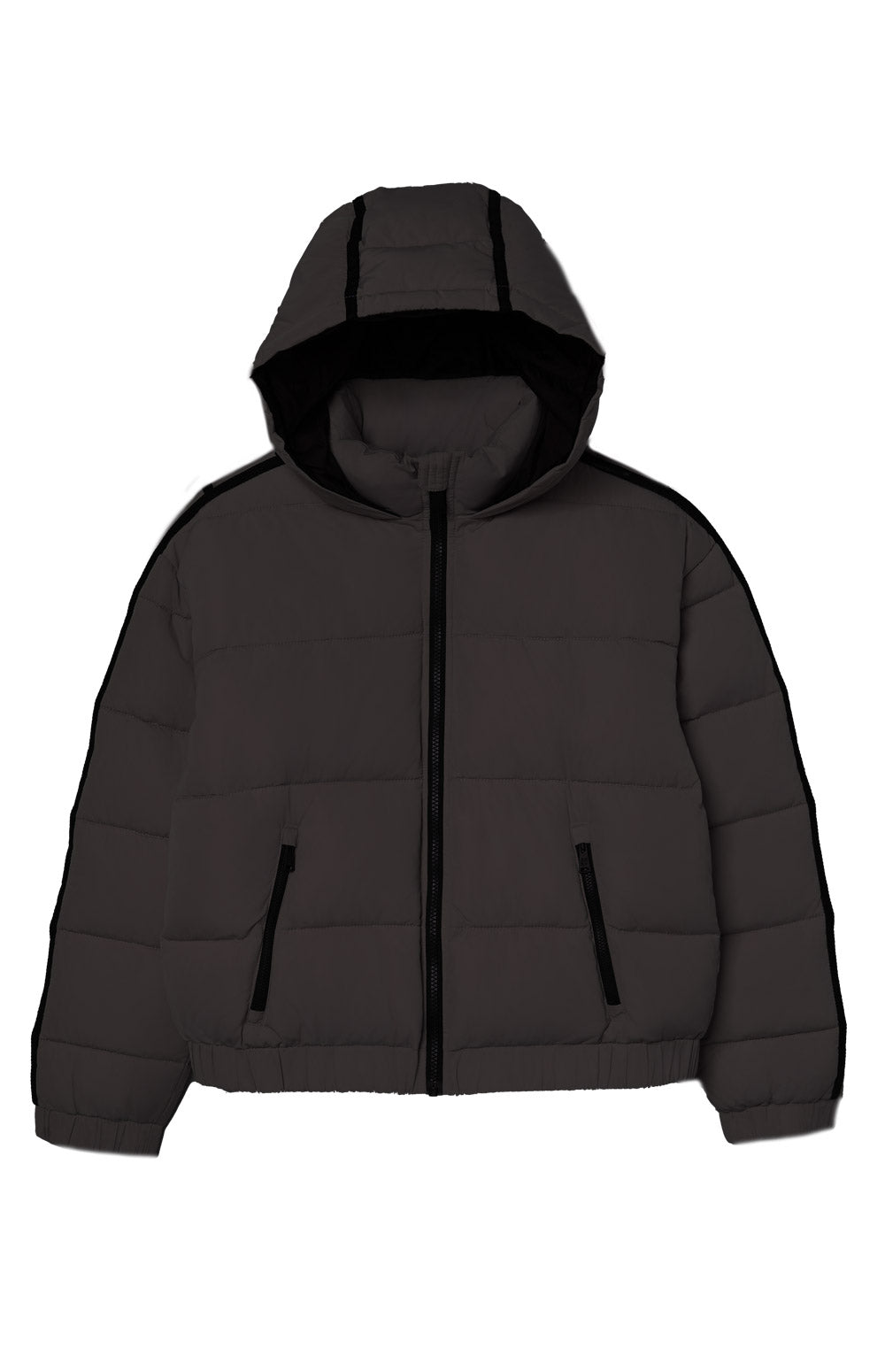 Alp N Rock Whitney Puffer Jacket, warm brown puffer jacket with hood for women