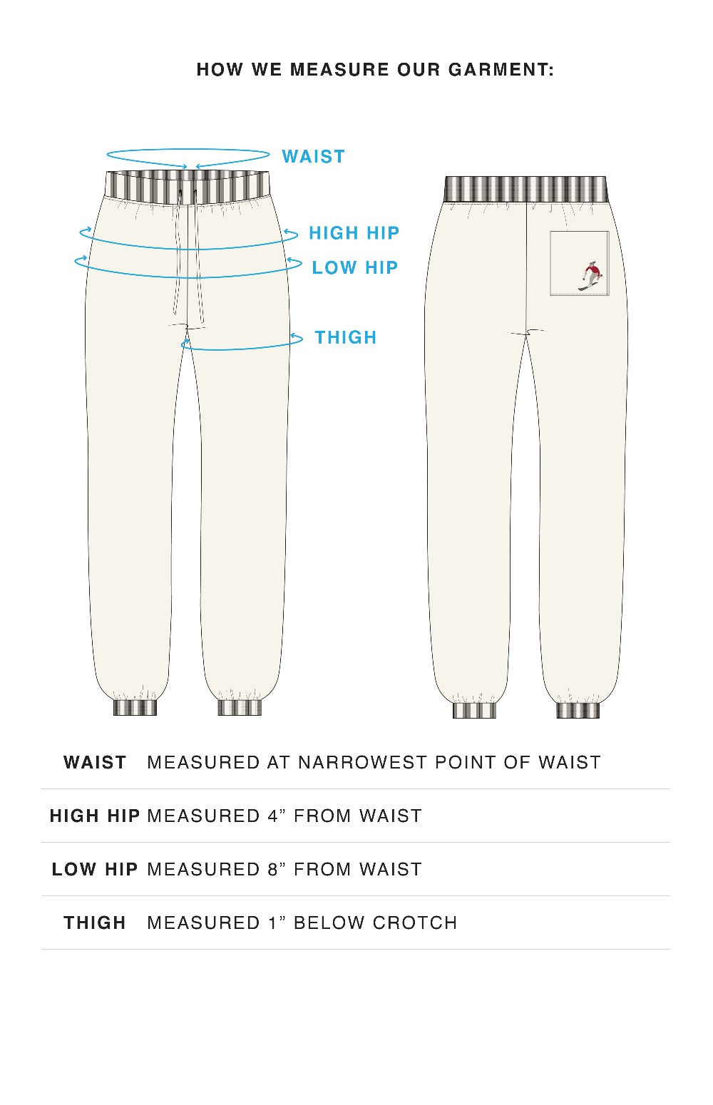 Alp N Rock Ahaana Skier Sweater Jogger size guide
