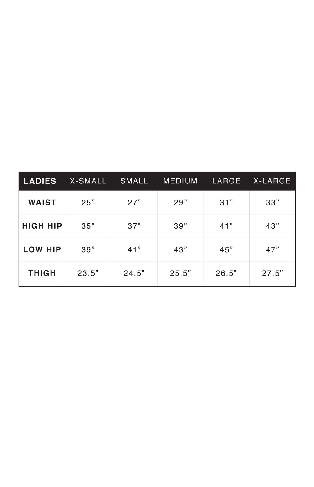 Alp N Rock London Leather Pant Size Guide