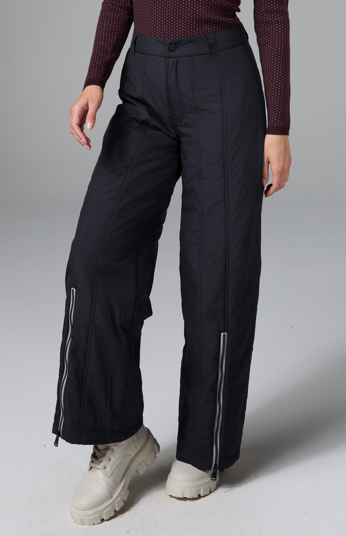 Meribel Wide Leg Pant, Black | Alp N Rock Alp N Rock Womens Pant Meribel Wide Leg Pant | Black