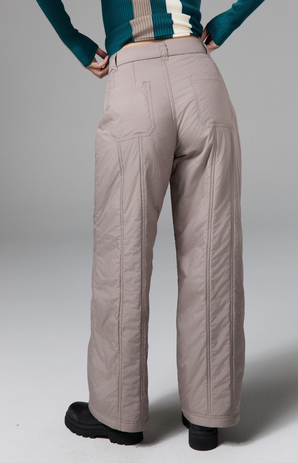 Meribel Wide Leg Pant, Fossil | Alp N Rock Alp N Rock Womens Pant Meribel Wide Leg Pant | Fossil