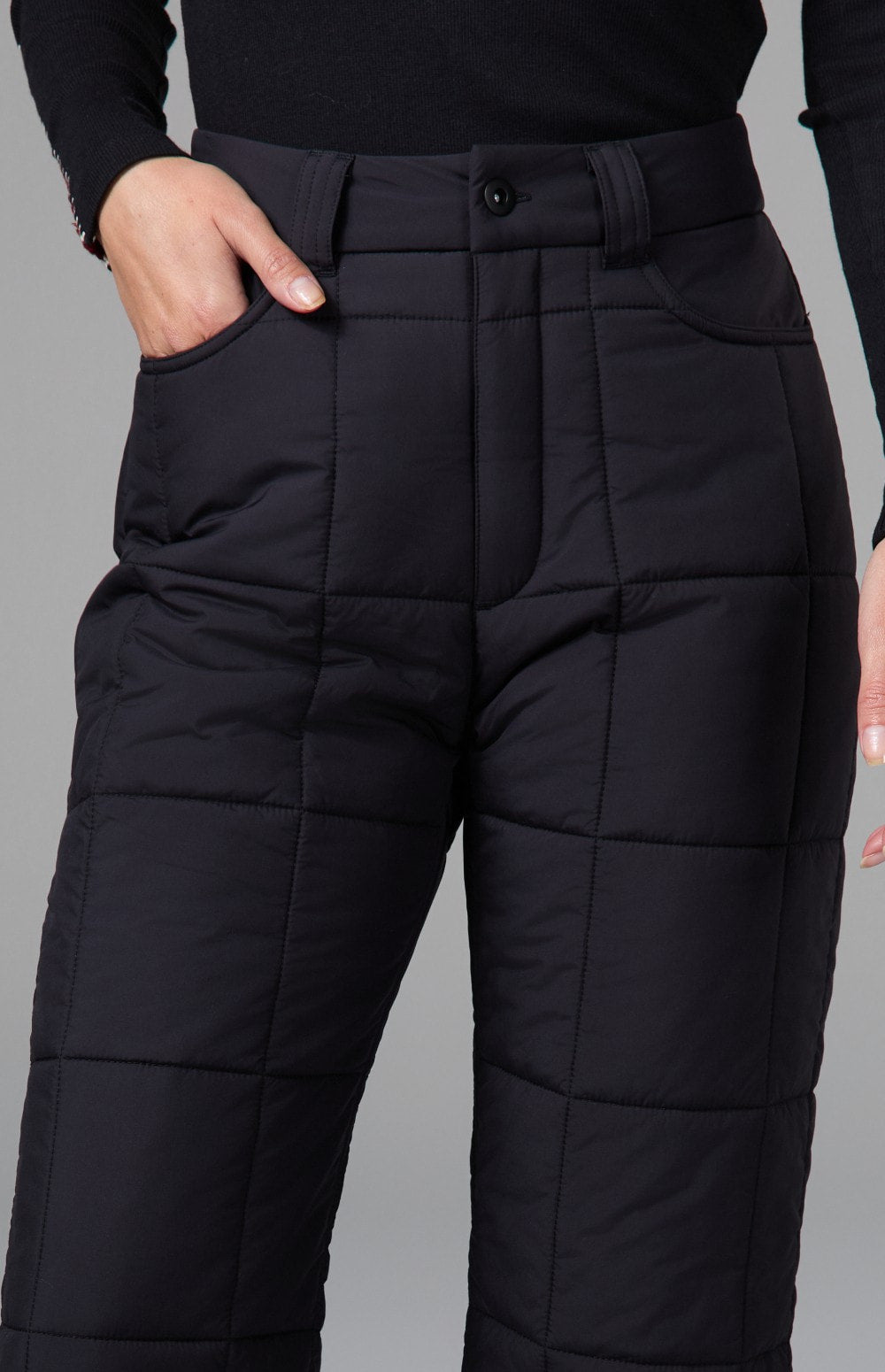 Sammie Quilted Pant, Black | Alp N Rock Alp N Rock Womens Pant Sammie Quilted Pant | Black