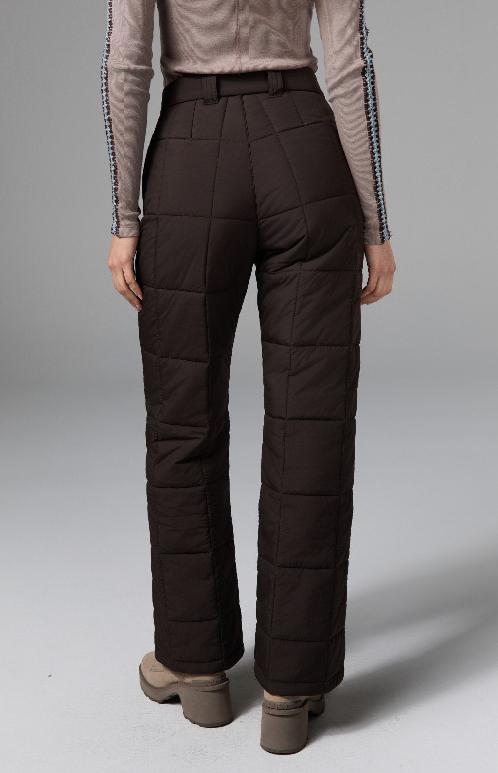 Sammie Quilted Pant, Coffee | Alp N Rock Alp N Rock Womens Pant Sammie Quilted Pant | Coffee