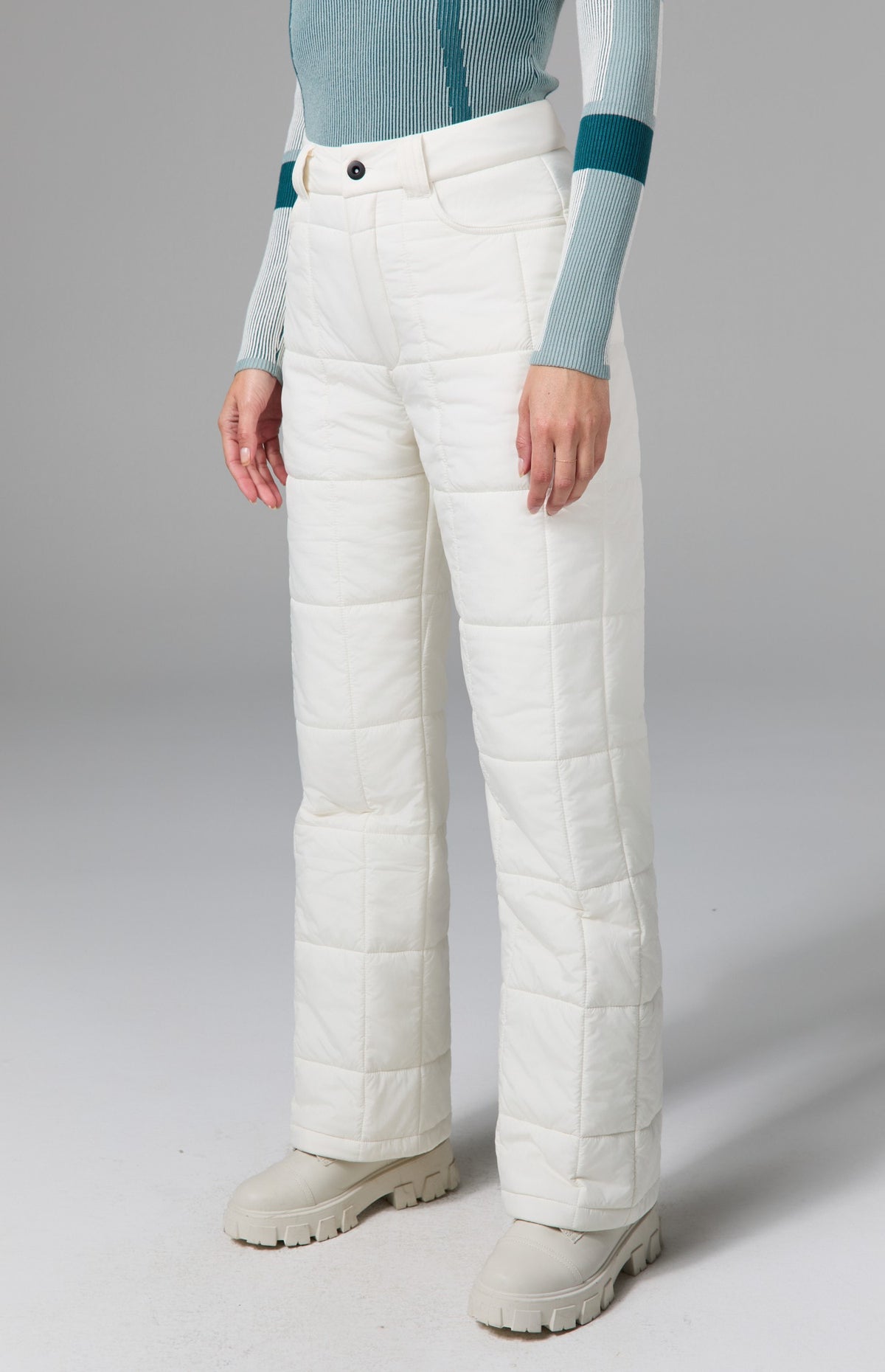 Sammie Quilted Pant, Ivory | Alp N Rock Alp N Rock Womens Pant Sammie Quilted Pant | Ivory