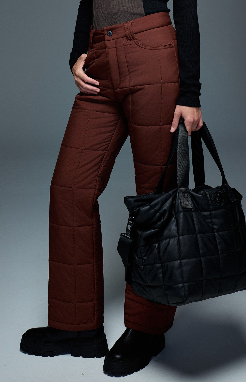 Sammie Quilted Pant, Russet | Alp N Rock Alp N Rock Womens Pant Sammie Quilted Pant | Russet