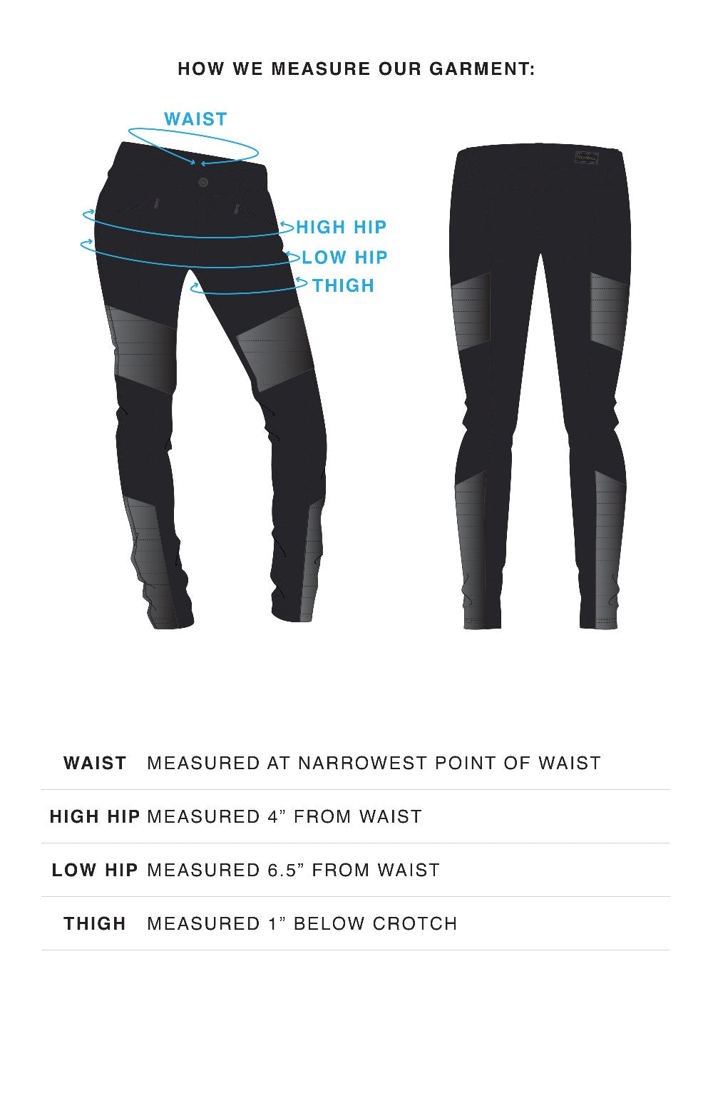 Alp N Rock Sloan Moto Pant, black moto pant for women with faux leather paneling