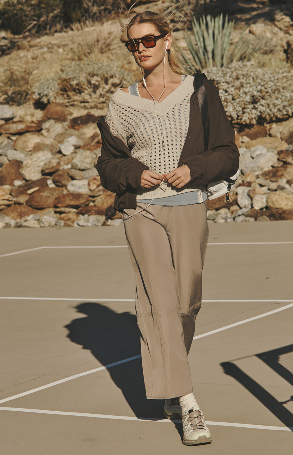 Suki Cropped Pant, Fossil | Alp N Rock Alp N Rock Womens Pant Suki Cropped Pant | Fossil