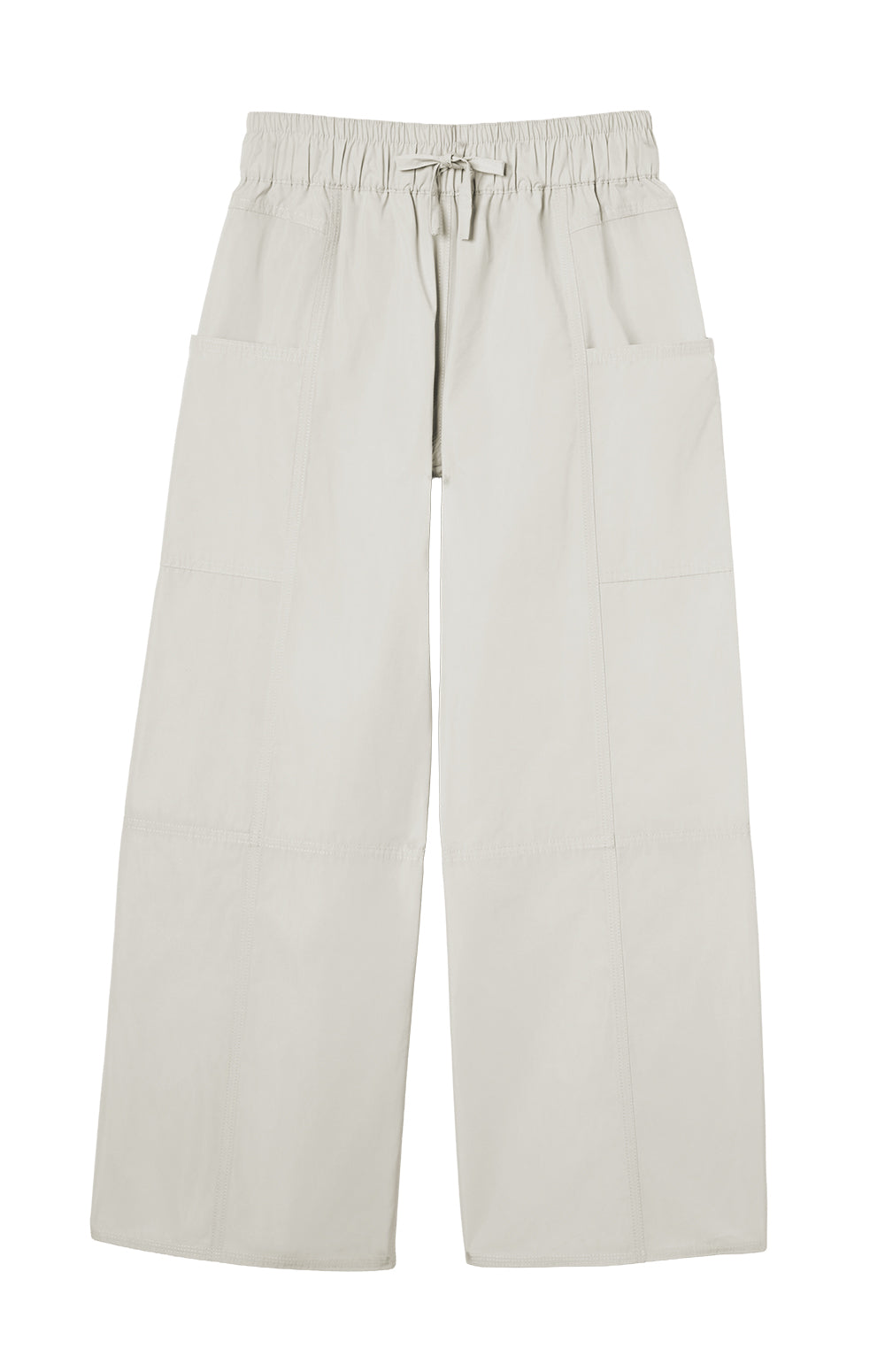 Alp N Rock Suki Pant, lightweight beige wide leg cropped pant for women