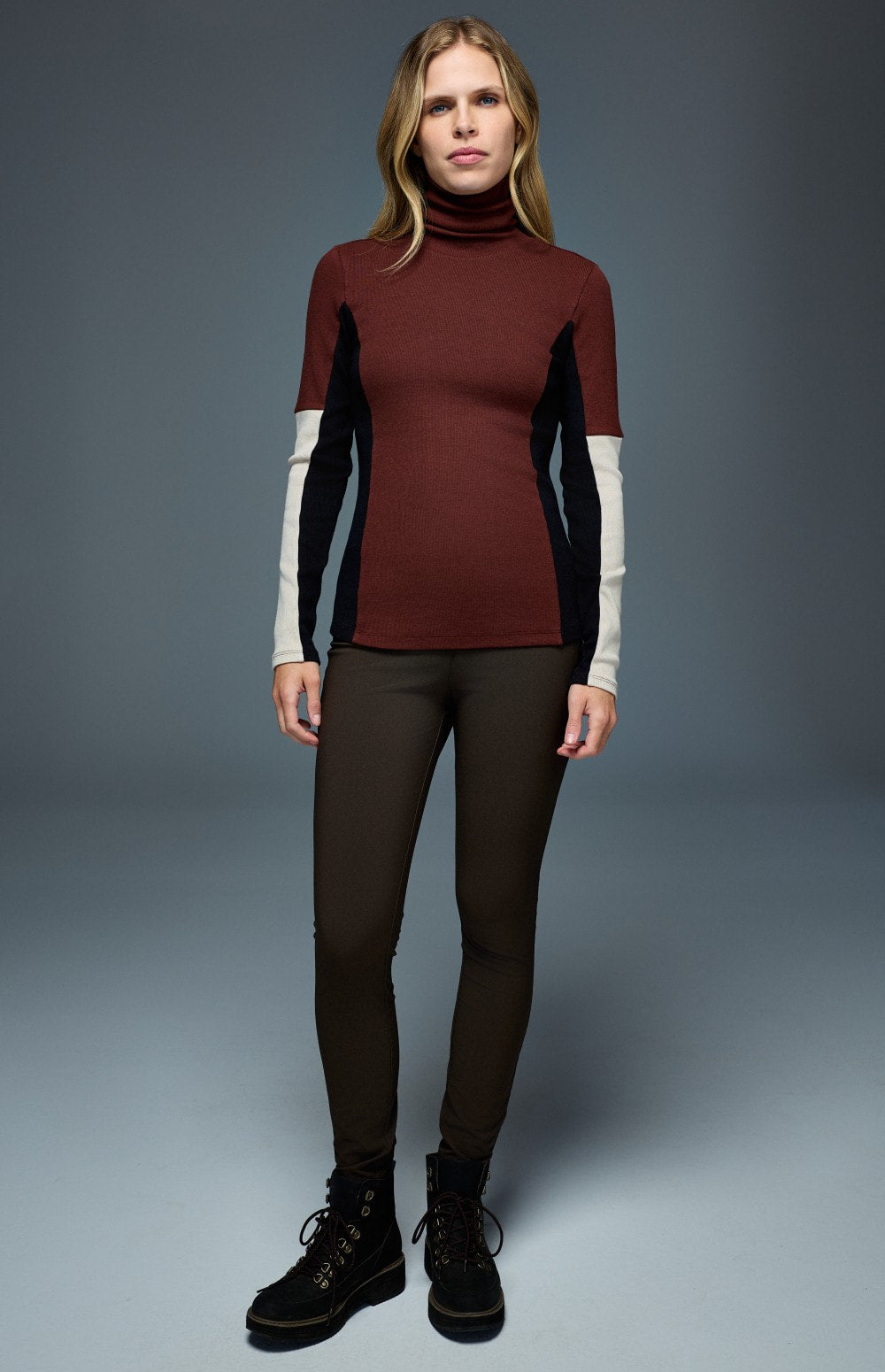 Meken Turtleneck, Russet | Alp N Rock Alp N Rock Womens Shirt Meken Turtleneck | Russet