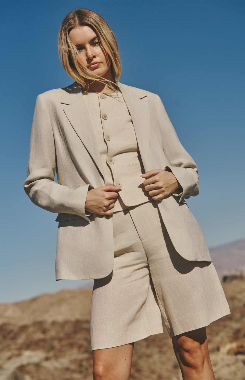 Seneca Bermuda Short, Pumice | Alp N Rock Alp N Rock Womens Short Seneca Bermuda Short | Pumice