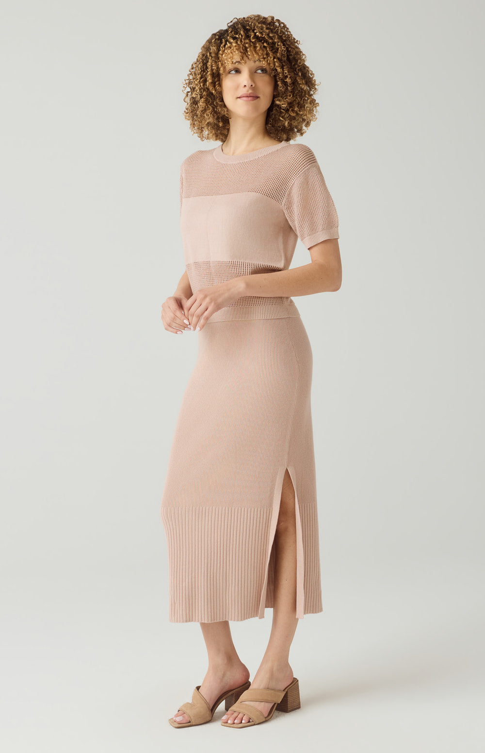 Ida Midi Skirt, Rose | Alp N Rock Alp N Rock Womens Skirt Ida Midi Skirt | Rose