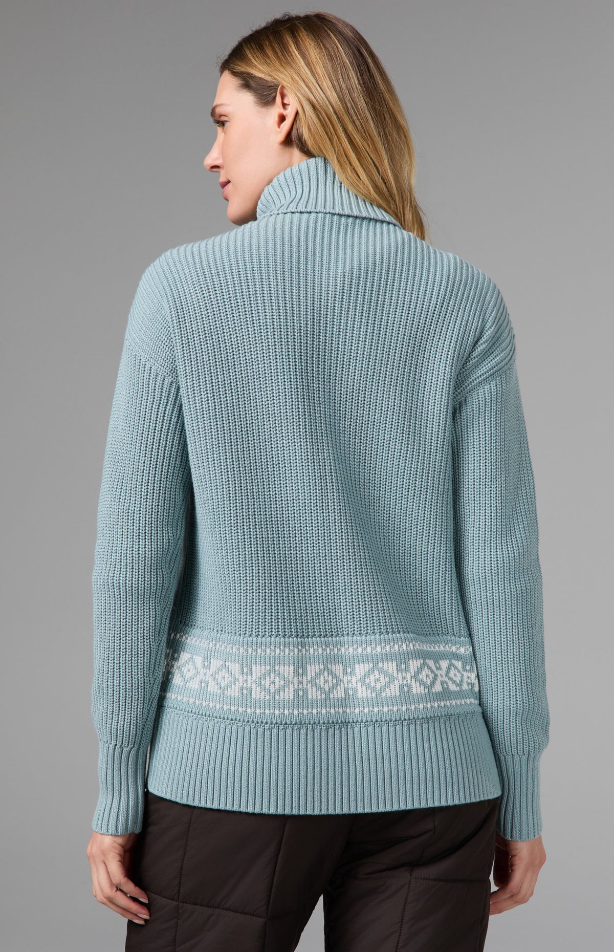 Brigitta Turtleneck Sweater, Silver Blue | Alp N Rock Alp N Rock Womens Sweater Brigitta Turtleneck Sweater | Silver Blue