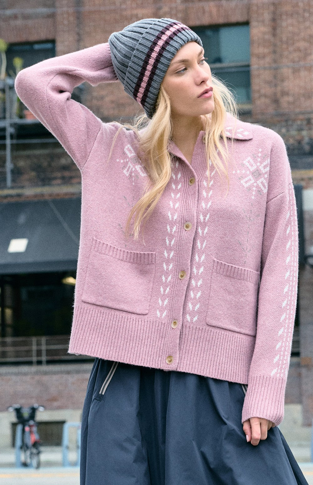 Cheyenne Cardigan, Smokey Rose | Alp N Rock Alp N Rock Womens Sweater Cheyenne Cardigan | Smokey Rose