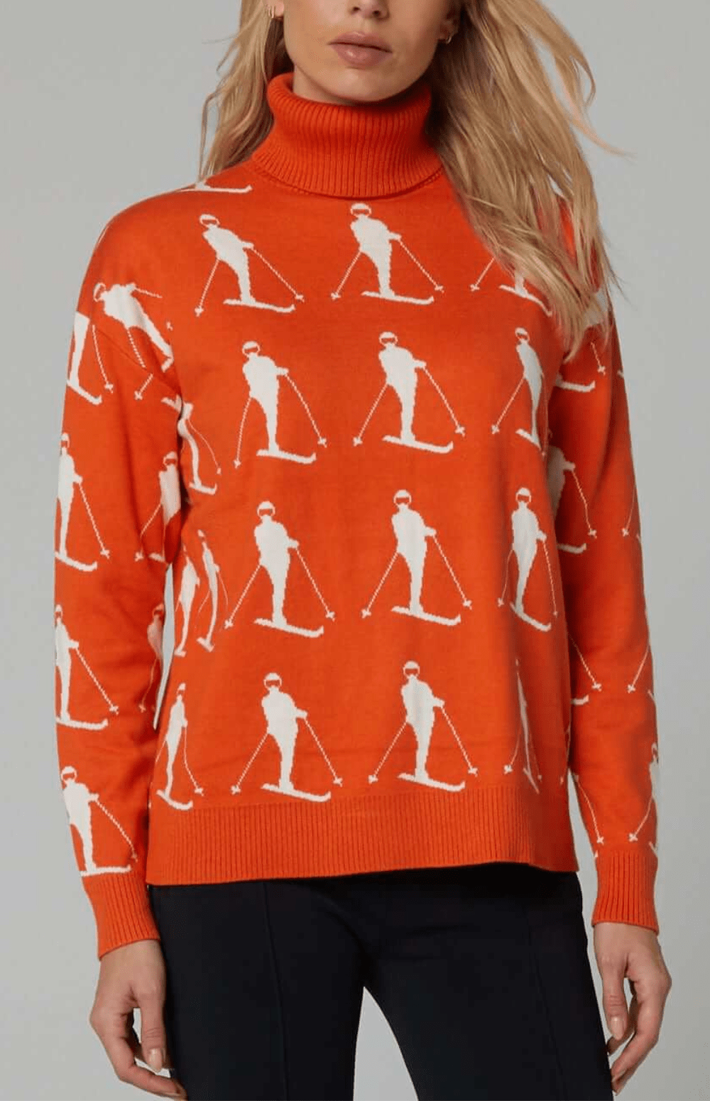 Dani Vintage Sweater, Tangerine | Alp N Rock | Women's Sweater Alp N Rock Womens Sweater Dani Vintage Sweater | Tangerine - PRELOVED
