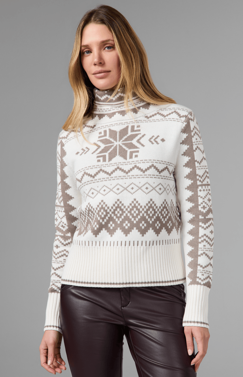 Eira Turtleneck Sweater, Ivory | Alp N Rock Alp N Rock Womens Sweater Eira Turtleneck Sweater | Ivory