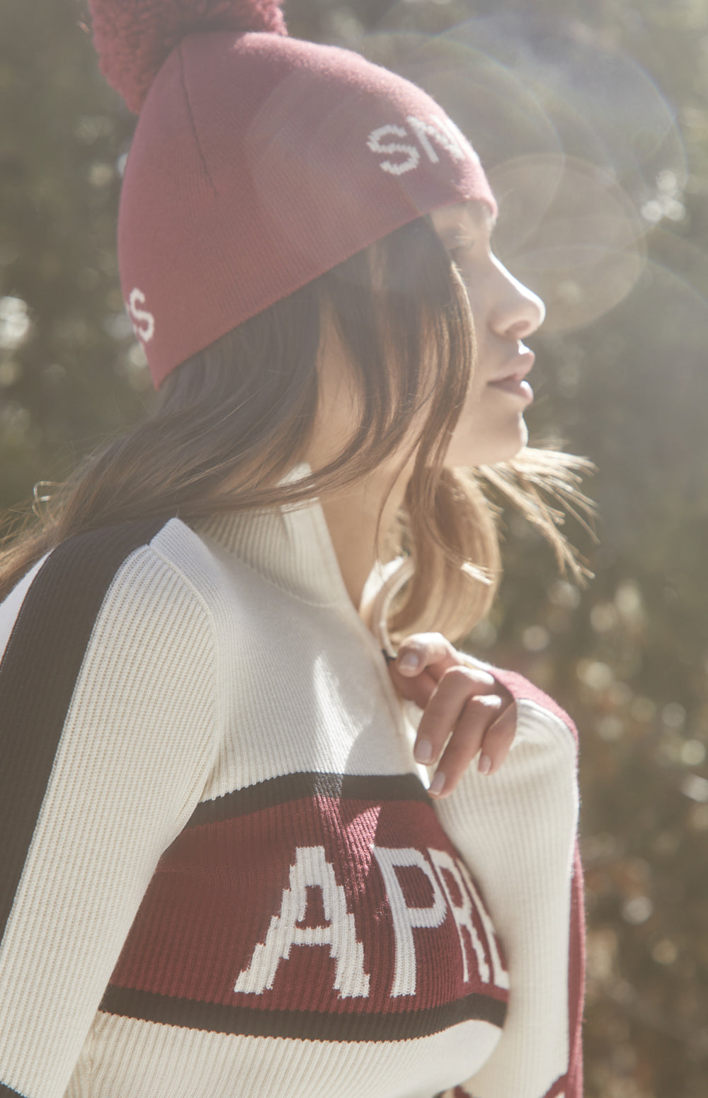 Kate 1/2 Zip Apres Sweater, Ivory | Alp N Rock Alp N Rock Womens Sweater Kate 1/2 Zip Apres Sweater | Ivory