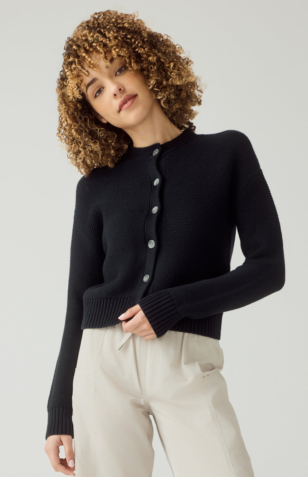 Lexi Sweater Cardigan, Black | Alp N Rock Alp N Rock Womens Sweater Lexi Sweater Cardigan | Black