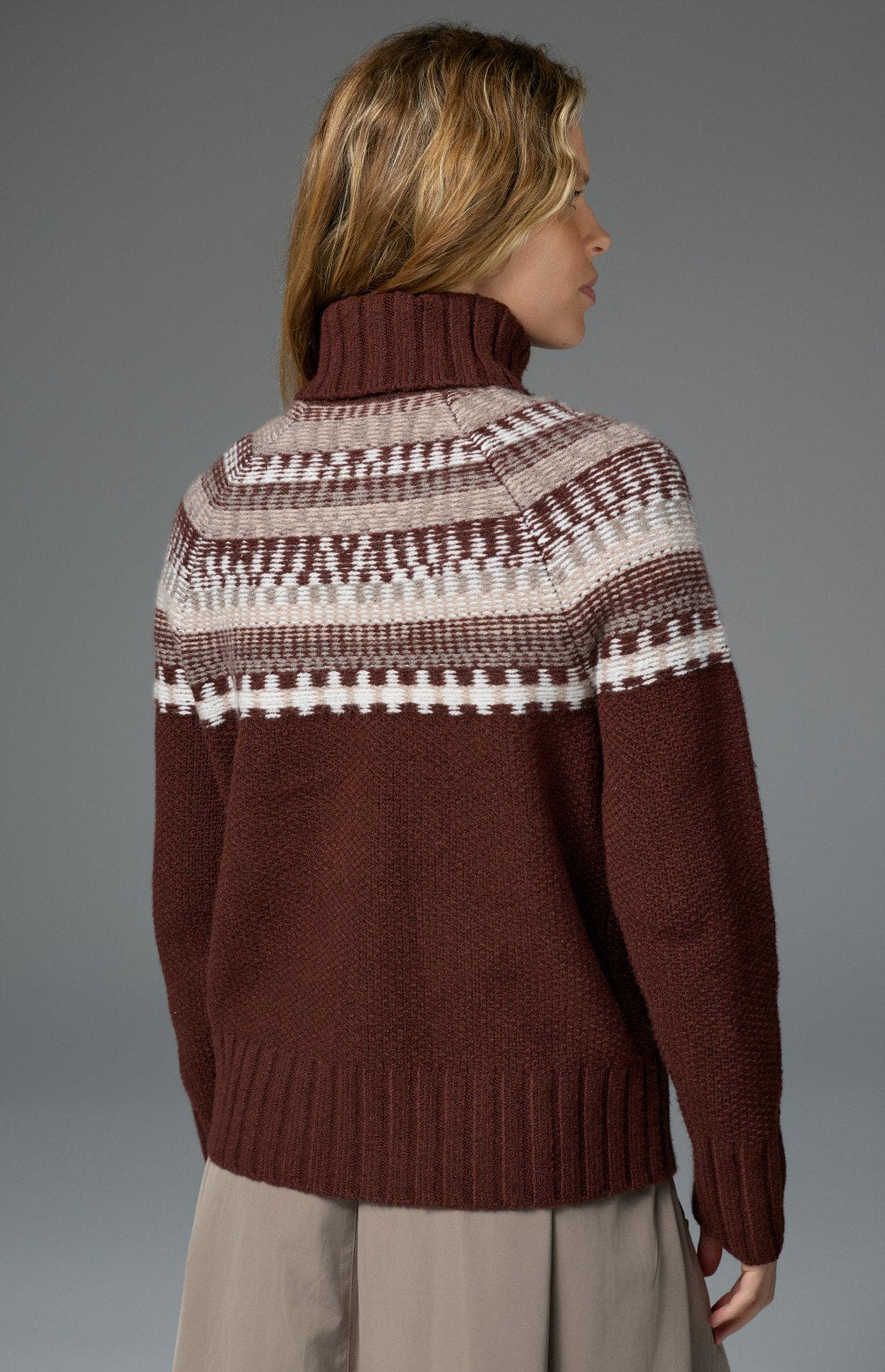Marla Turtleneck Sweater, Russet | Alp N Rock Alp N Rock Womens Sweater Marla Turtleneck Sweater | Russet
