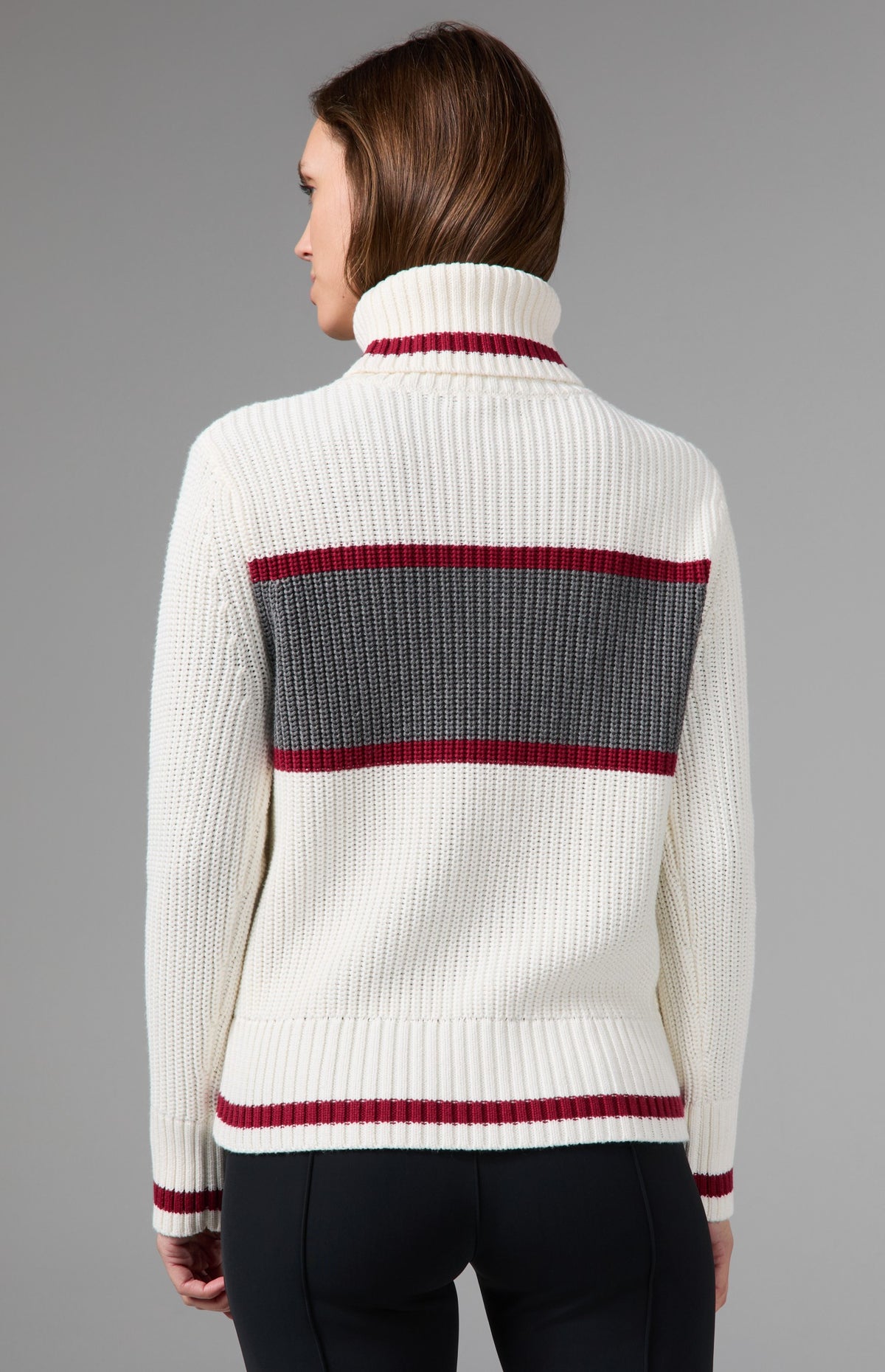 Romi Stripe Sweater, Ivory | Alp N Rock Alp N Rock Womens Sweater Romi Stripe Sweater | Ivory