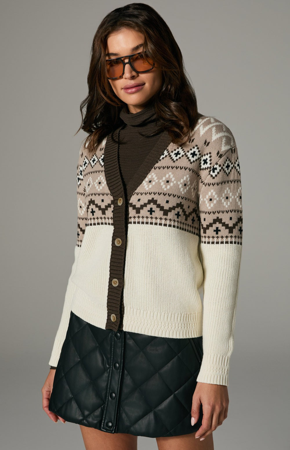 Scarlette Cardigan, Stone | Alp N Rock Alp N Rock Womens Sweater Scarlette Cardigan | Stone