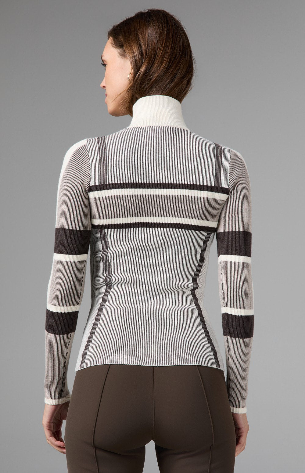 Syliva 1/4 Zip Ski Sweater, Ivory | Alp N Rock Alp N Rock Womens Sweater Sylvia 1/4 Zip Ski Sweater | Ivory