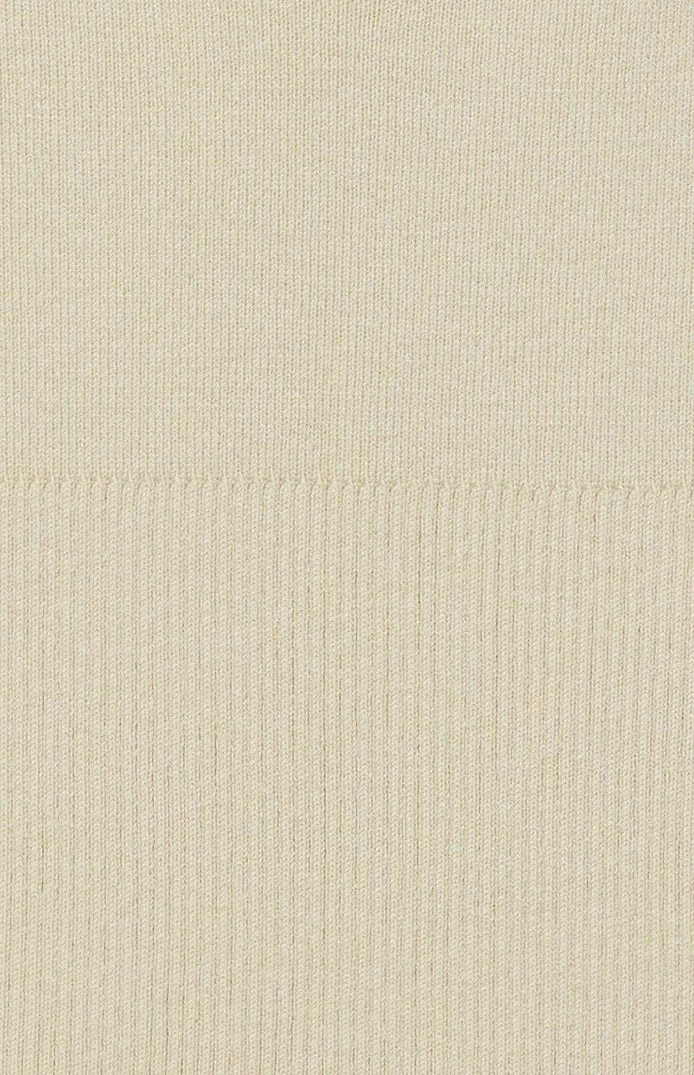 Ketti Rib Tank by Alp N Rock, Women's Beige Knit Fabric Detail