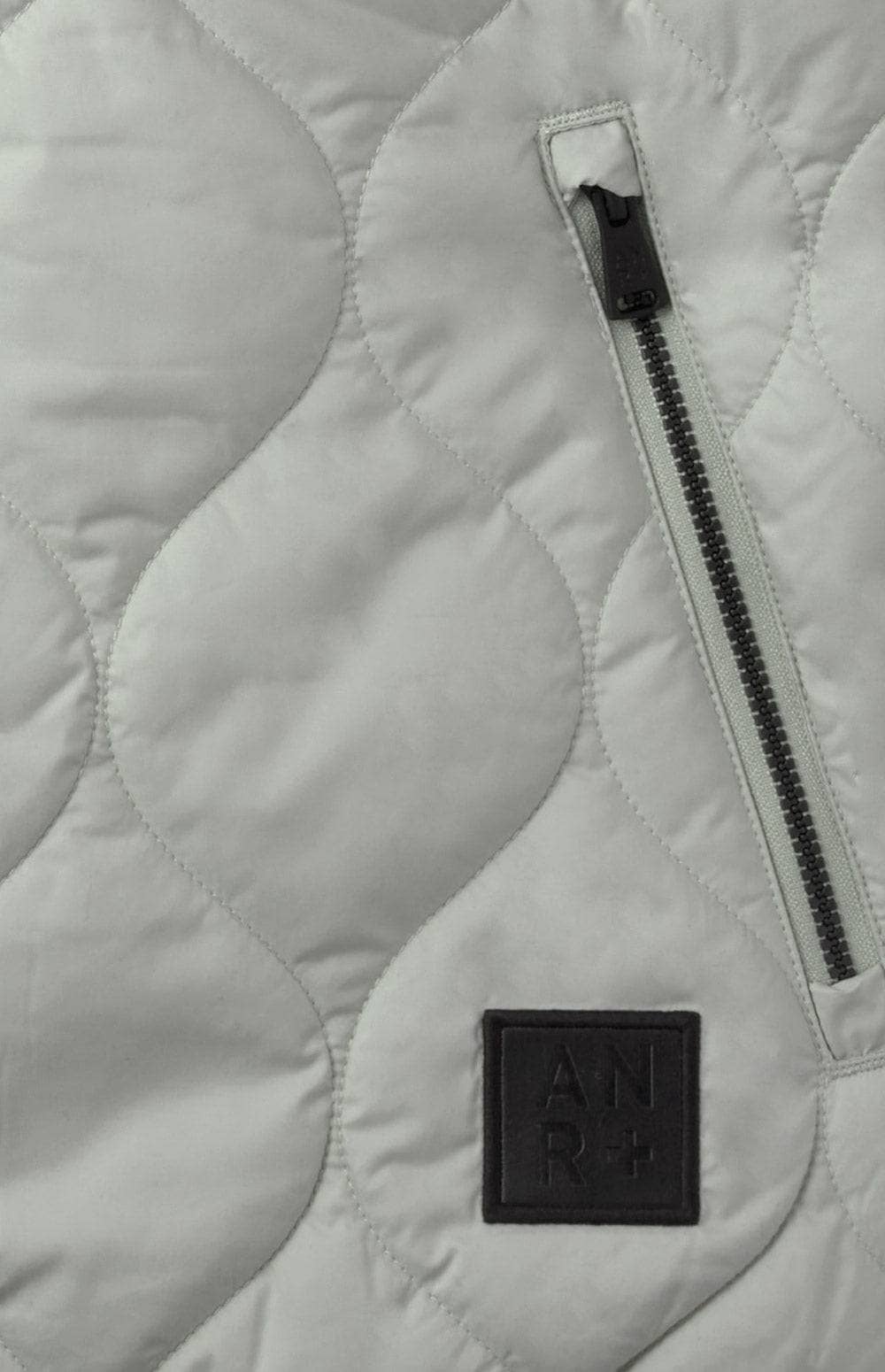 Hadley Hoodie Jacket by Alp N Rock, Women's Light Green Hooded Quilted Puffer Jacket