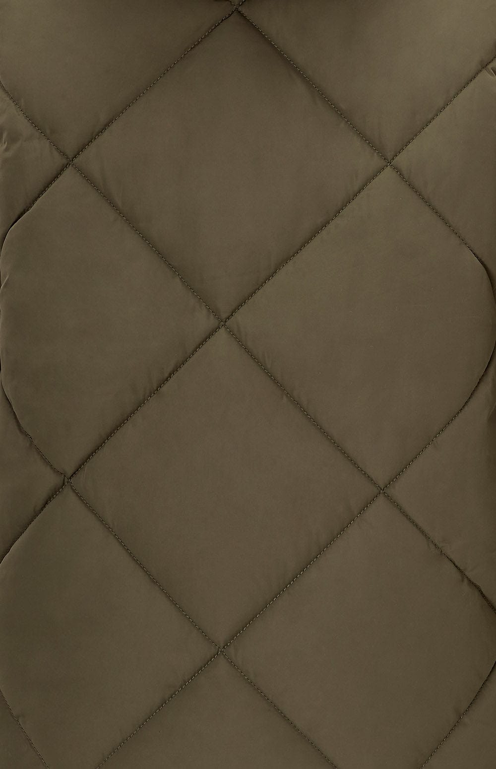 Yuki Anorak Pullover Jacket by Alp N Rock, Women's Olive Green Quilted Pullover Jacket with Front Pocket and Hood
