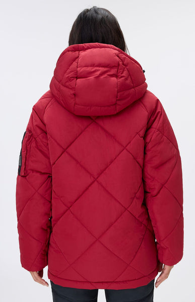 Yuki Anorak Pullover Jacket | Deep Red – Alp N Rock