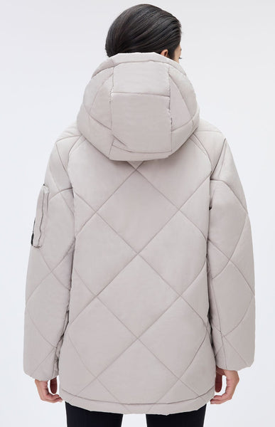 Yuki Anorak Pullover Jacket | Stone