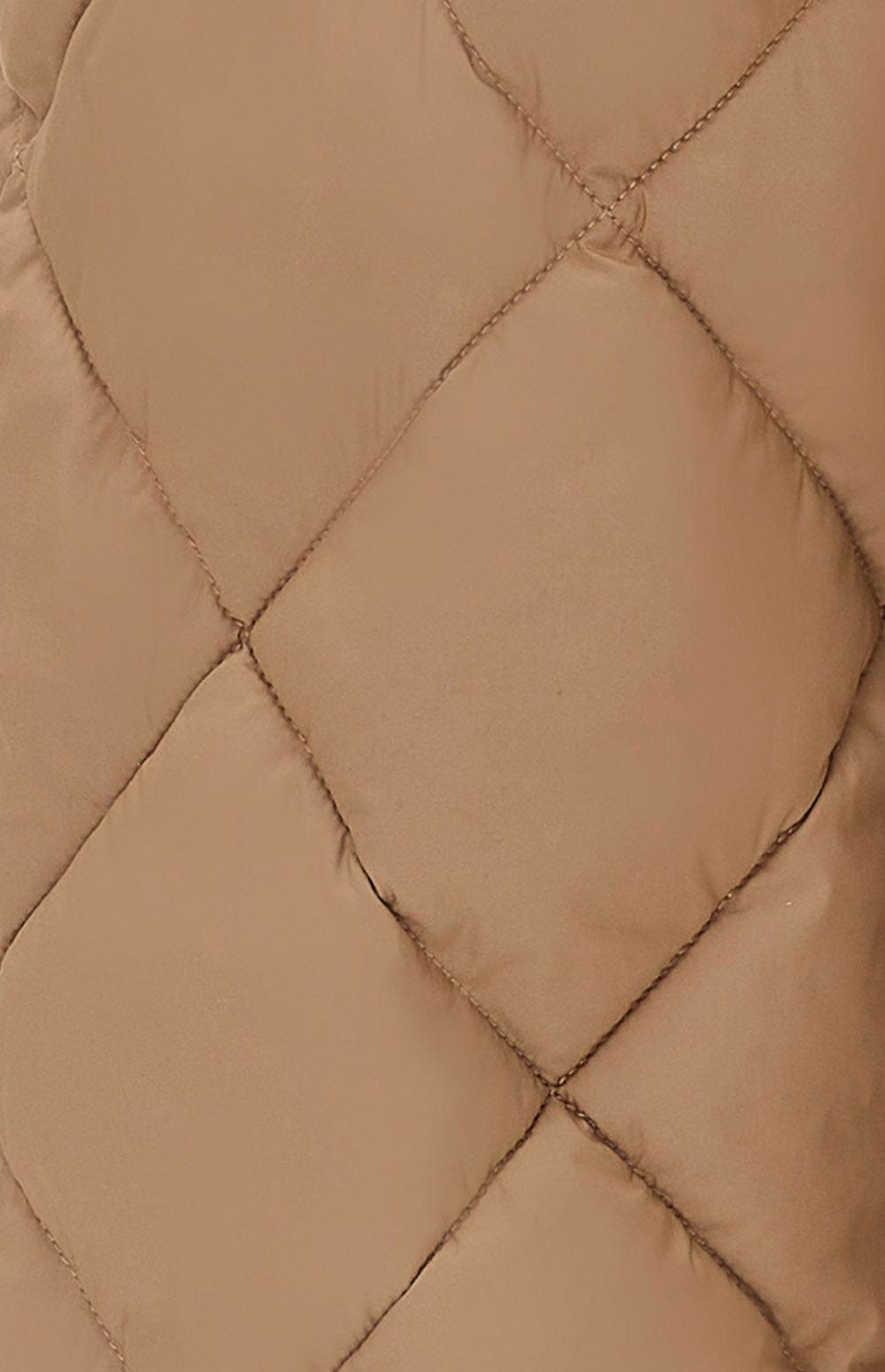 Mika Quilted Pant by Alp N Rock, Women's Brown Quilted Puffer Ski Pant with Zipper Fly and Pockets