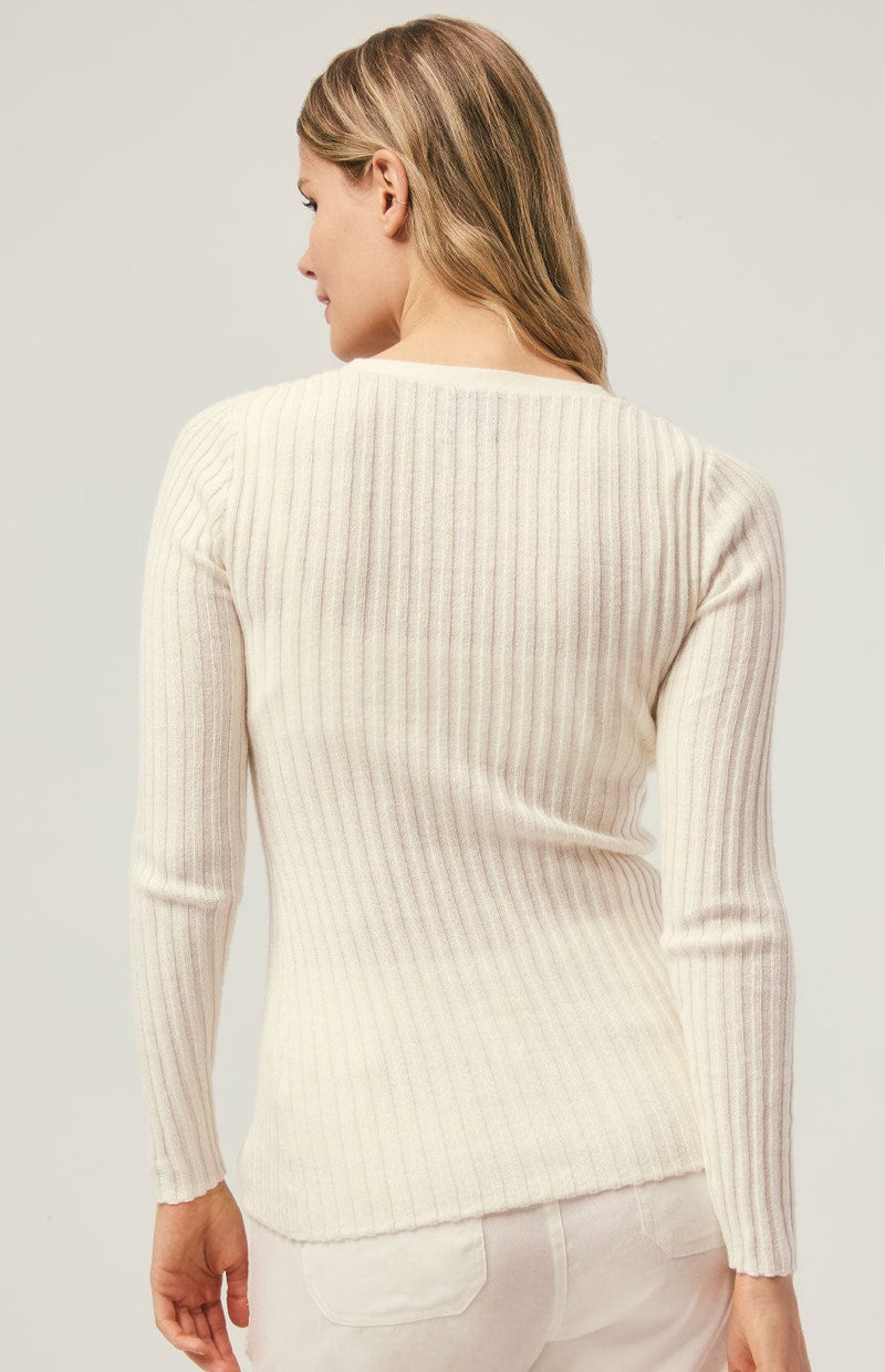 ANR Womens Sweater Jules Cardigan Sweater | Ivory