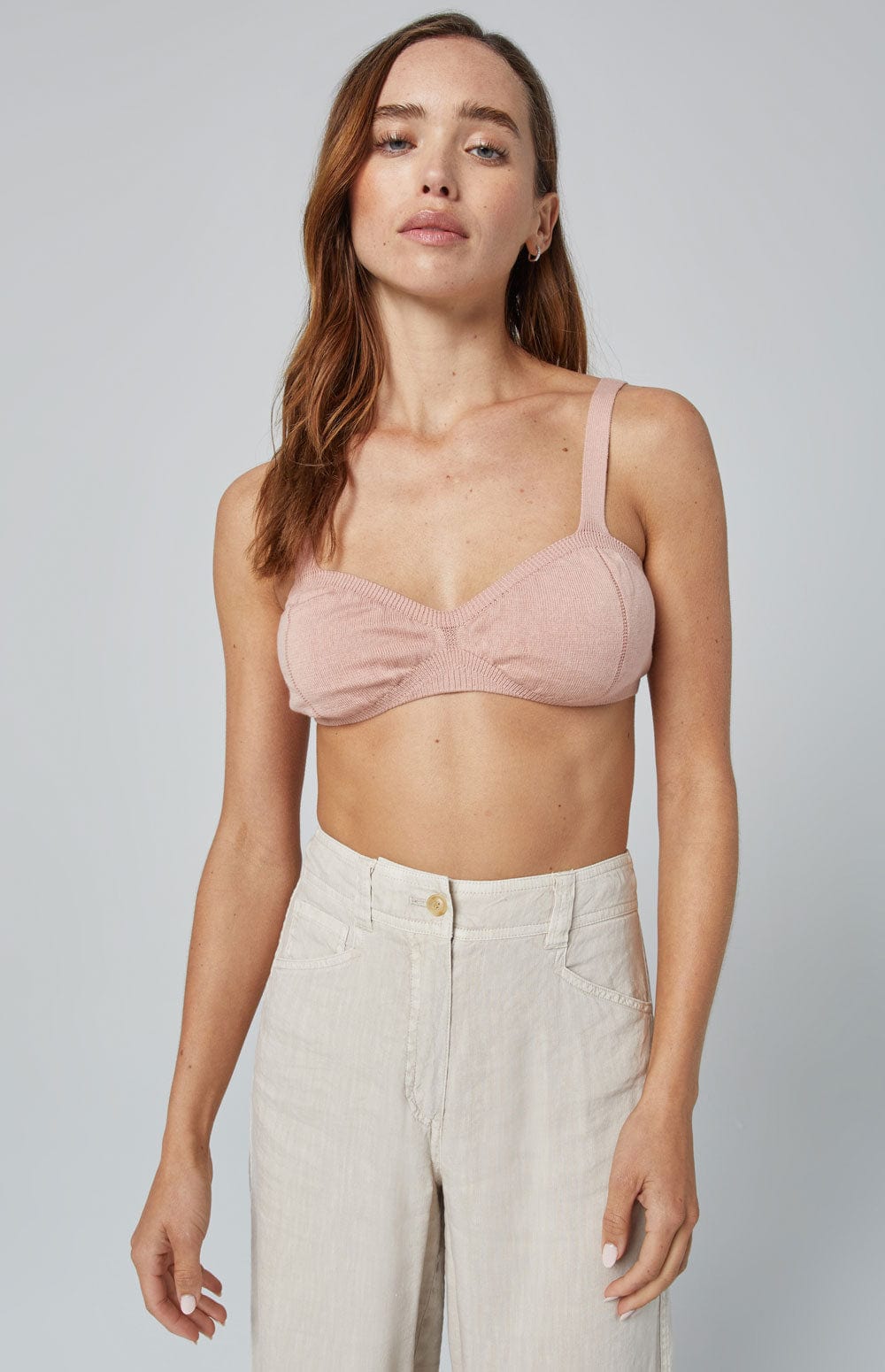 Alp-n-Rock Womens Intimates Mara Bralette | Misty Rose