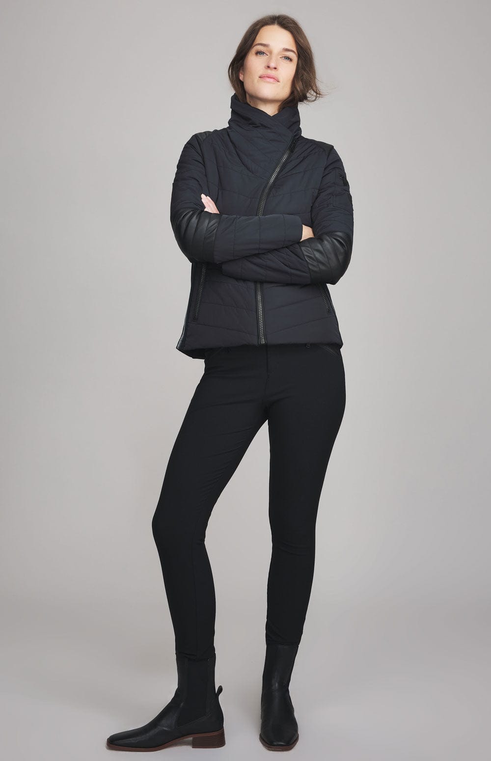 Alp N Rock Womens Jacket Machina Moto Jacket | Black