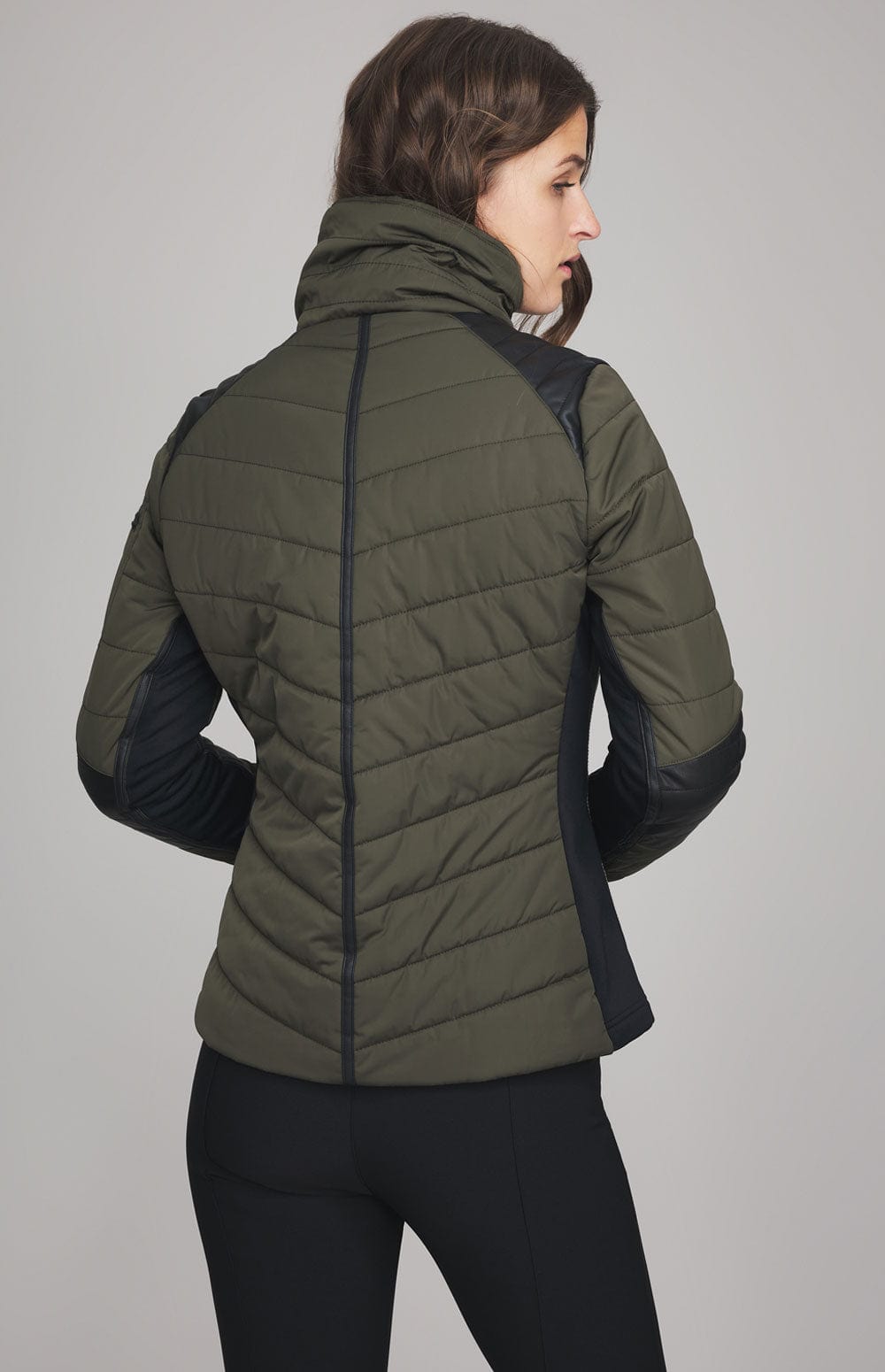 Alp N Rock Womens Jacket Machina Moto Jacket | Olive