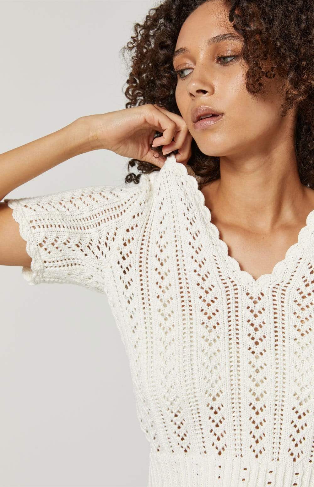 Alp-n-Rock Womens Sweater Eileen V Neck Sweater