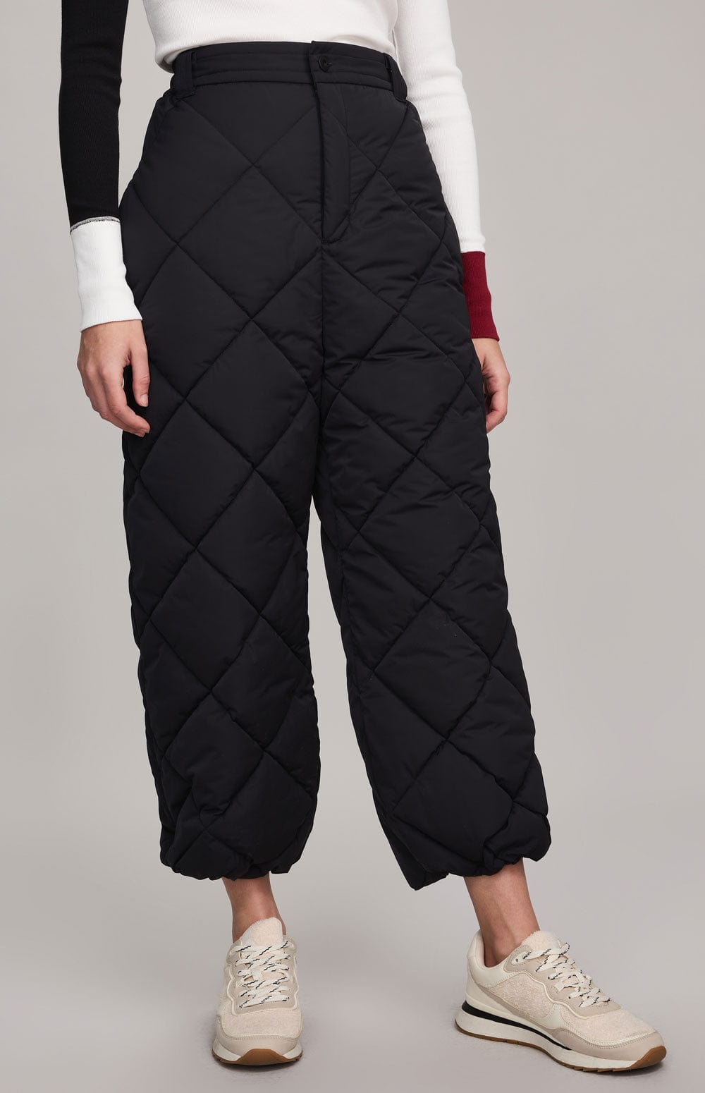 ANR Womens Pant Mika Quilted Pant | Black
